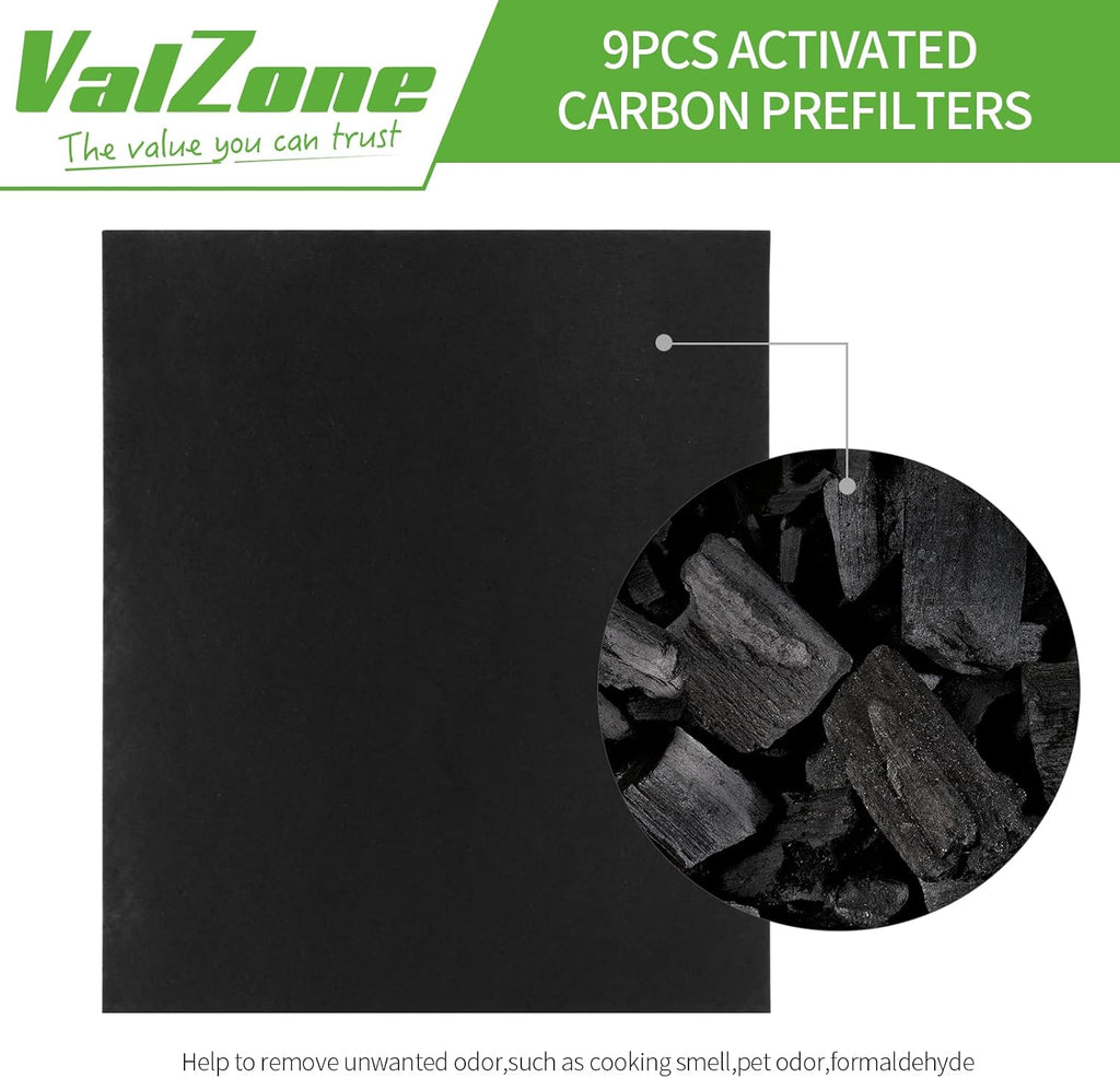 3 Pack True HEPA Filters with 9 Extra Carbon Filters P137876