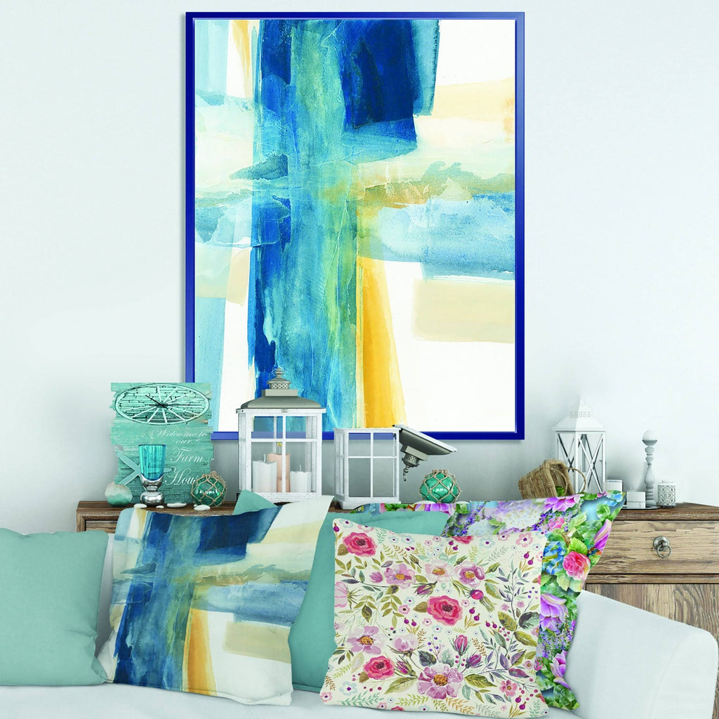 Gold Framed Canvas T49888