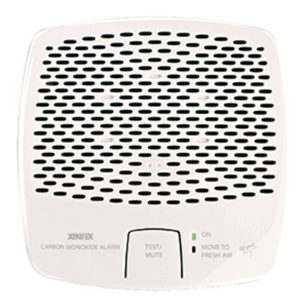 Carbon Monoxide Alarm Battery Operated White I836258