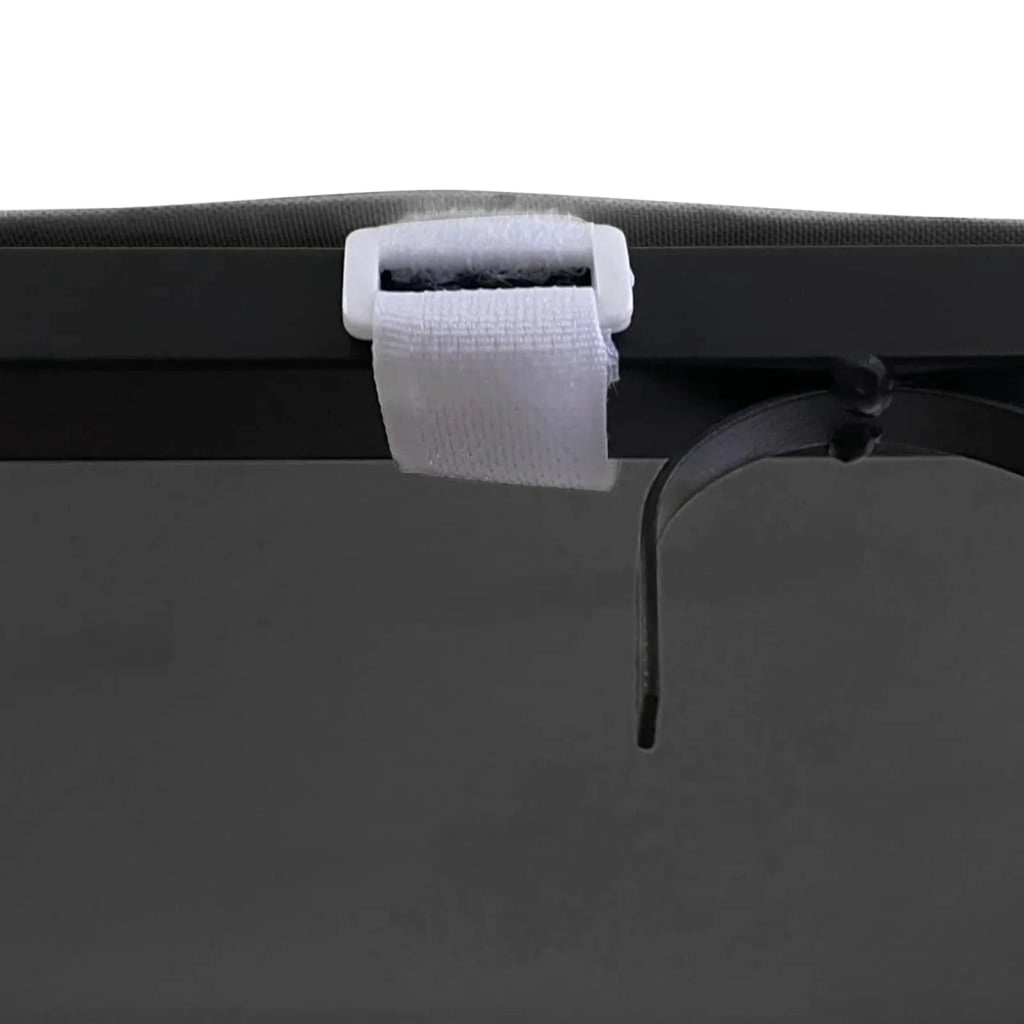 Anthracite 13.1'x9.8' 0.6 ozft² Fabric and Steel Canopy K785