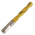 3.5mm Solid Carbide Jobber Drill, Tin Finish, 66mm OAL X4376