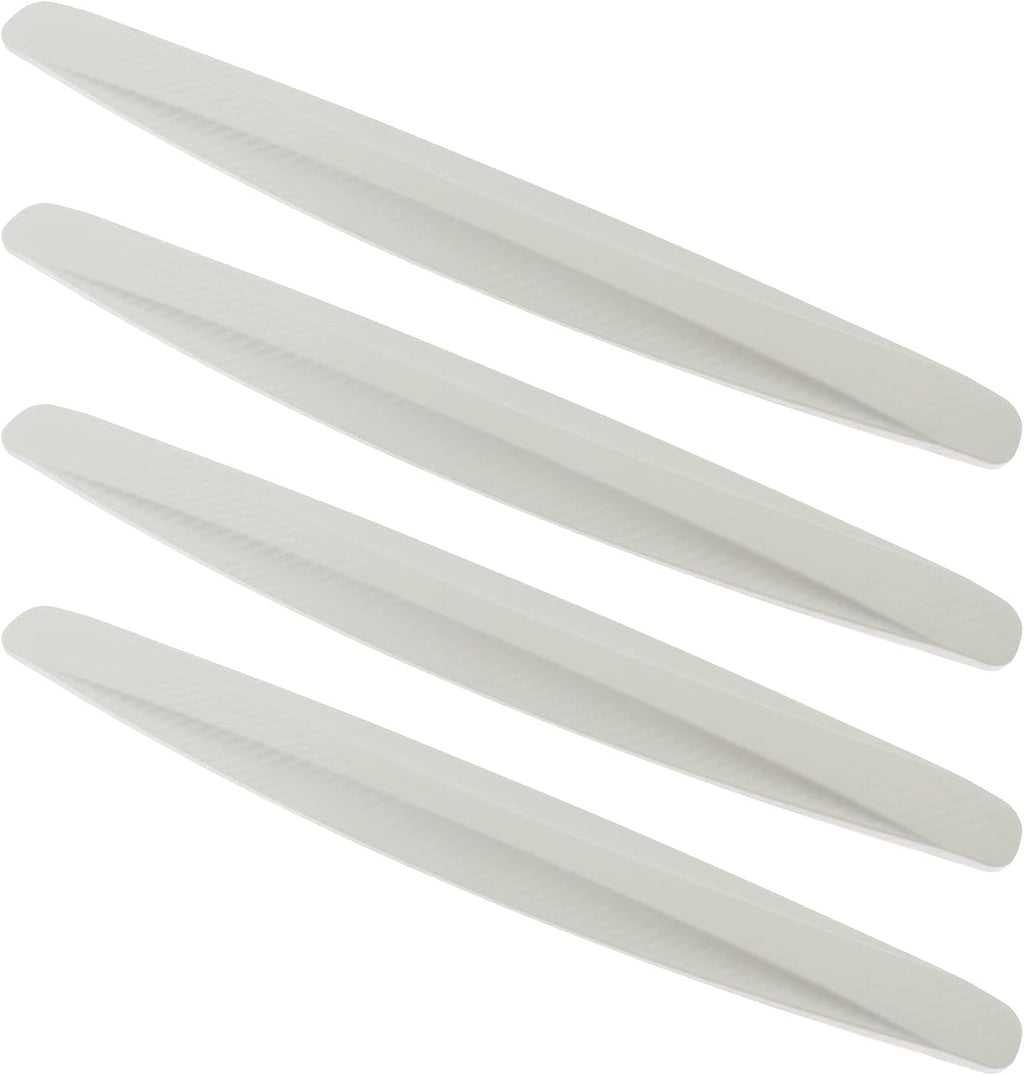 4 Pack Red Rubber Car Bumper Protector Guard Strips A7080