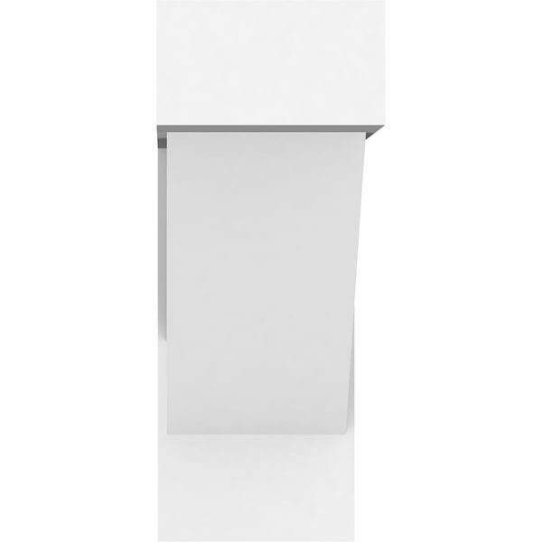 PVC Bracket with Block Ends - 5 x 14 x 14 in. B77211