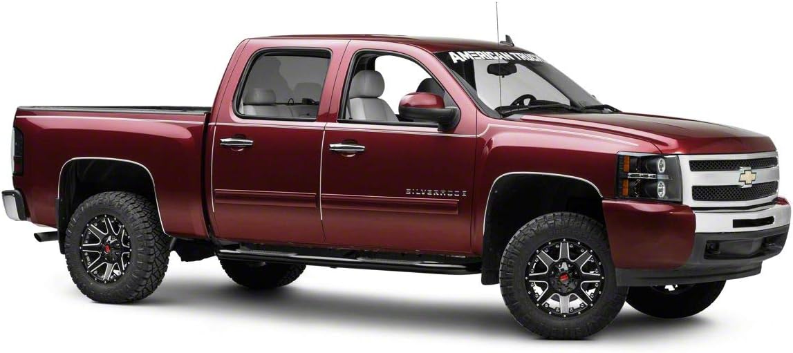 Black 3-Inch Side Step Bars Q83949