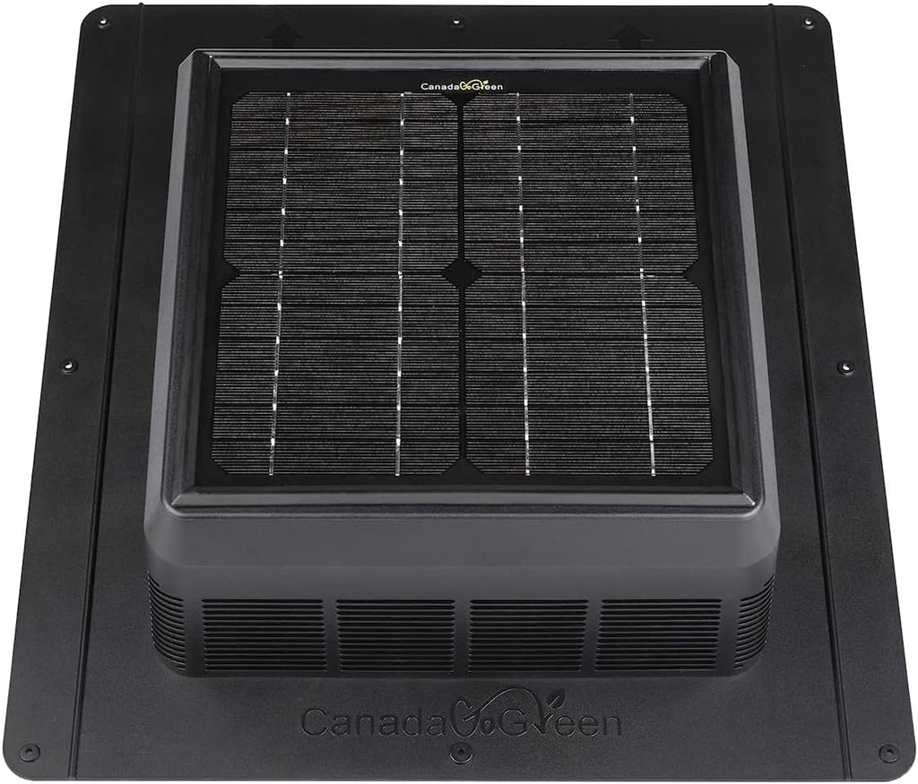 Solar Powered Polycarbonate Vent, 400 CFM M975