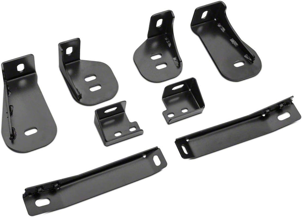 Black 3-Inch Side Step Bars Q83949
