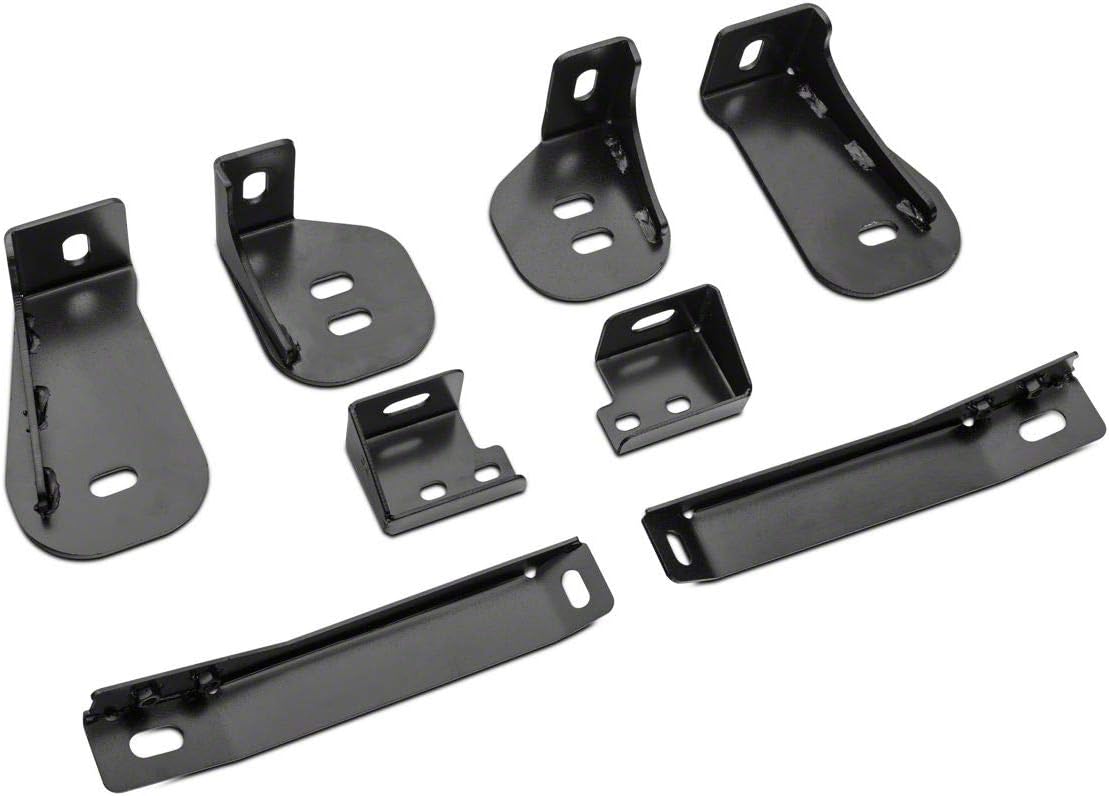 Black 3-Inch Side Step Bars Q83949