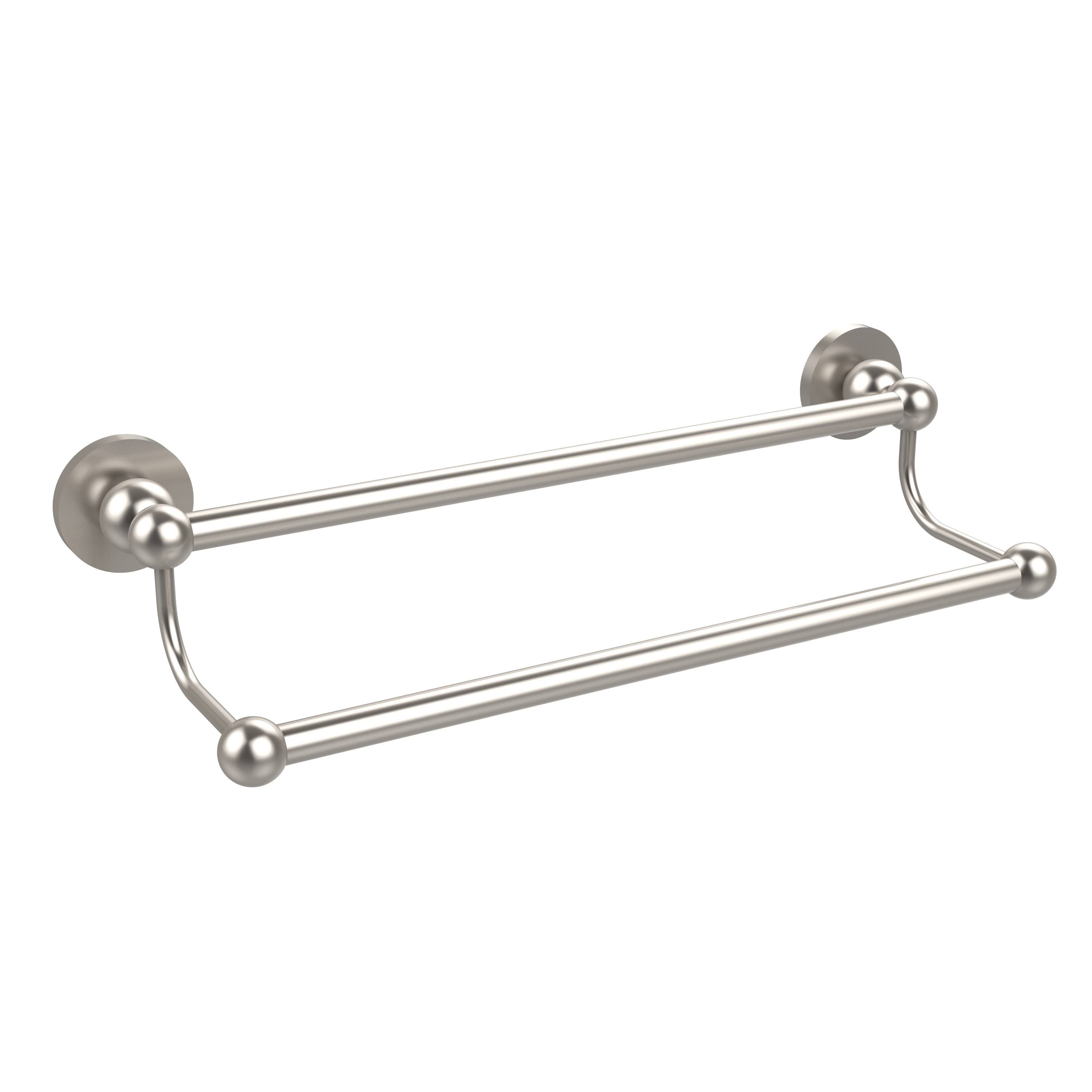 Black Matte Double Towel Bar Y4487