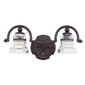 Vintage Iron 2 Light Bath Q7894