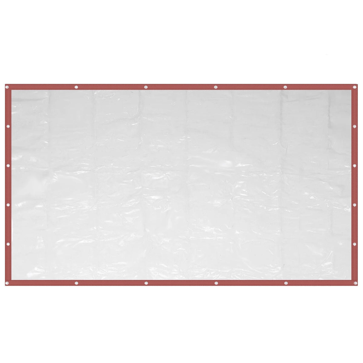 Brown Clear Awning Canopy Tarpaulin K199