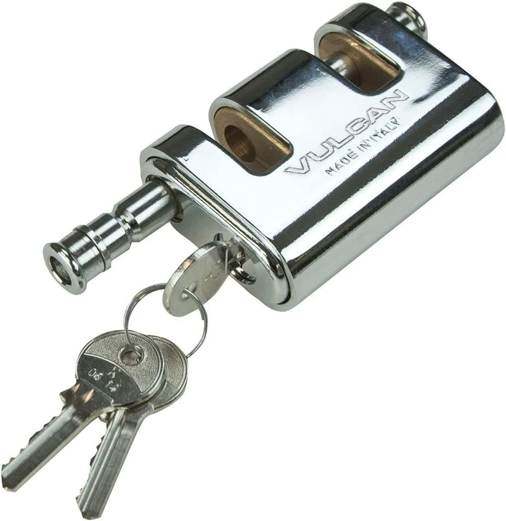 Security Chain and Lock Kit - Case-Hardened - 5/16 Inch x 9 Foot Chain E84362