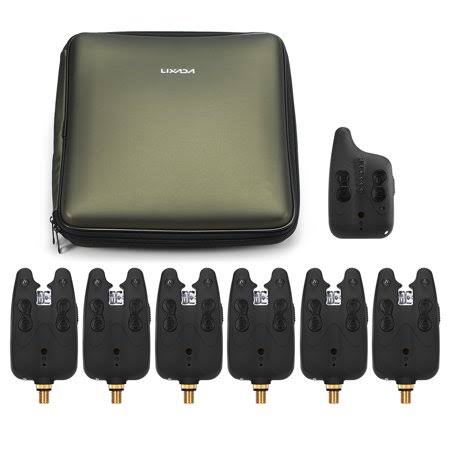 Wireless Fishing Bite Alarm Set with Portable Case S674