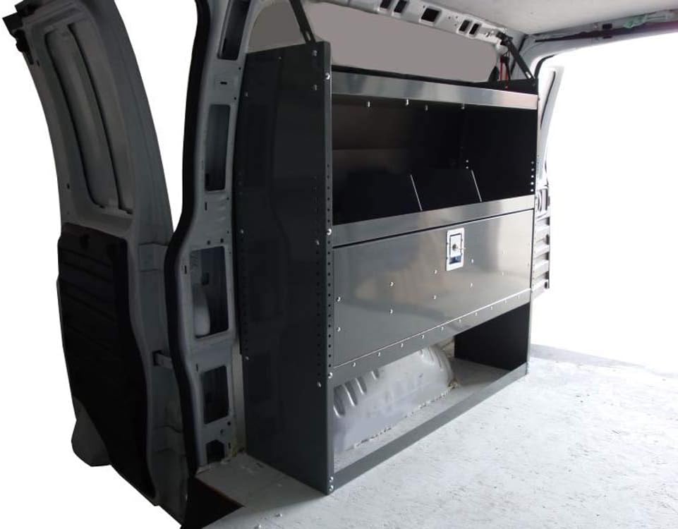 Van Shelving Storage Unit with Door Kit U218