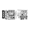 Gasket Kit for Mercury 75hp Inline 4 Q26855