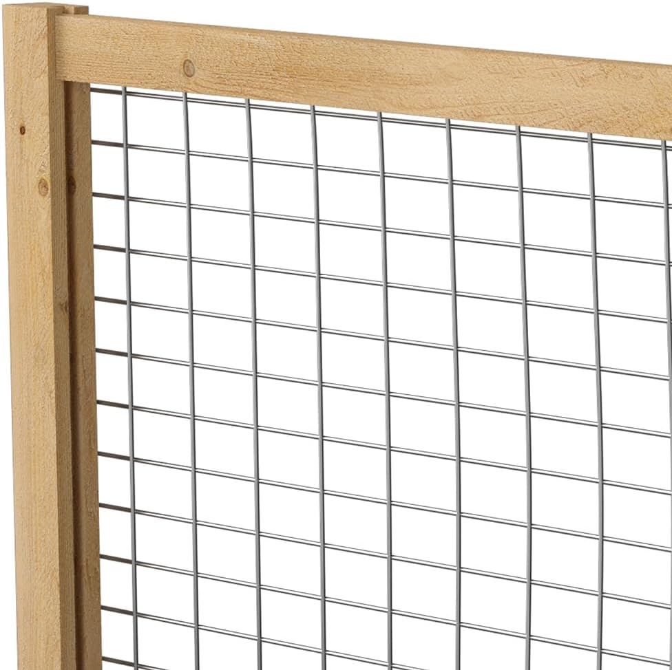 2 Pack 23.5" Cedar Garden Fence V7964