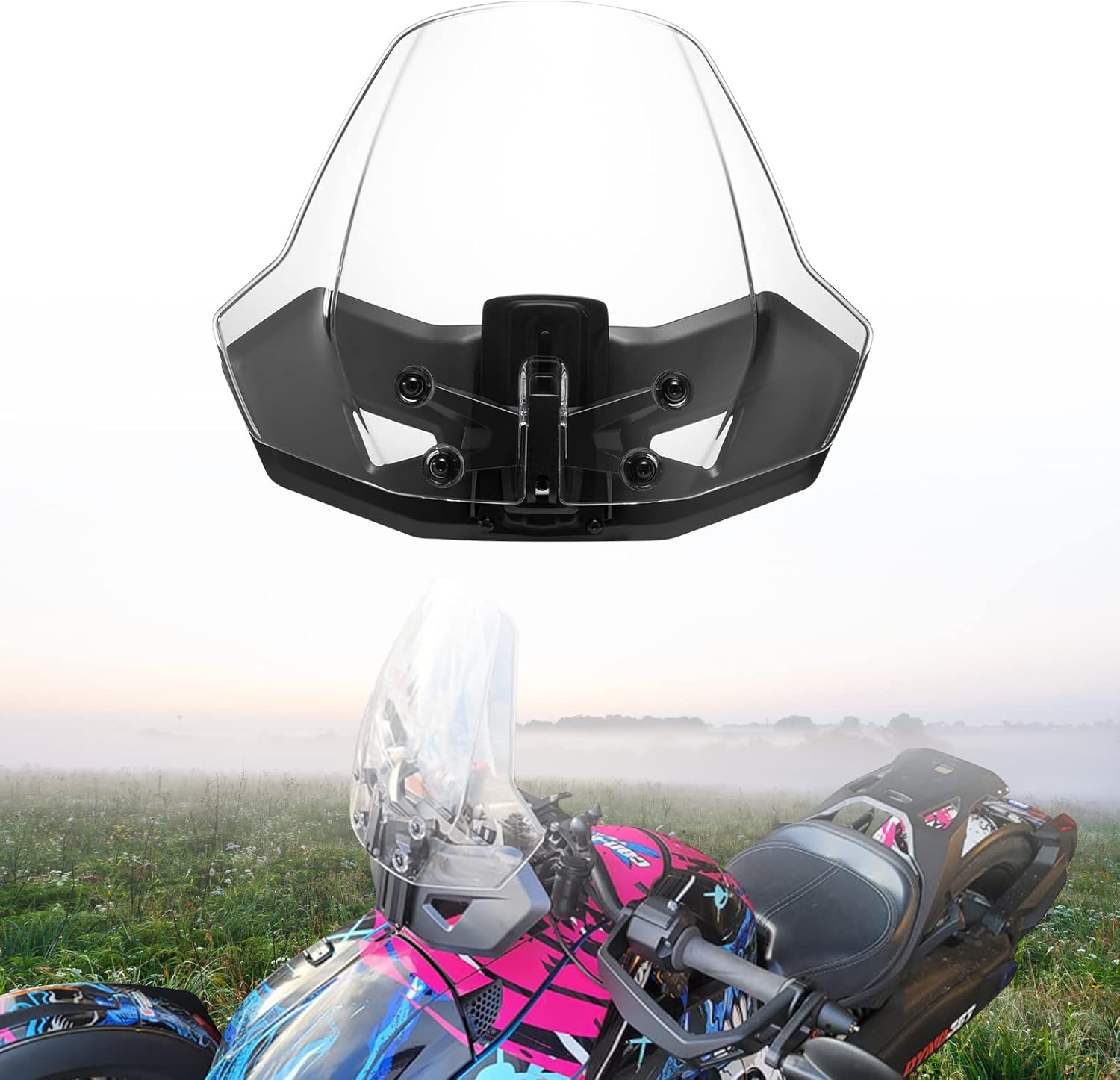 Adjustable Windshield for Can Am Ryker R4381