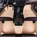 Red Waterproof Non-Slip Full Coverage Car Floor Mats H39384