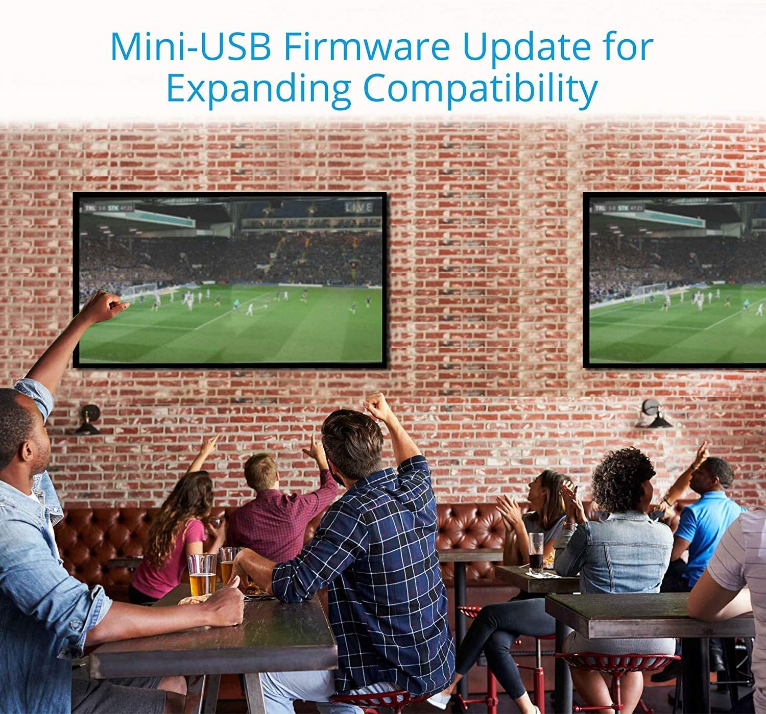 1x2 HDMI 2.0 Splitter 4K 60Hz HDR 18Gbps 2 Port 1 in 2 Out Pack of 2 L53555