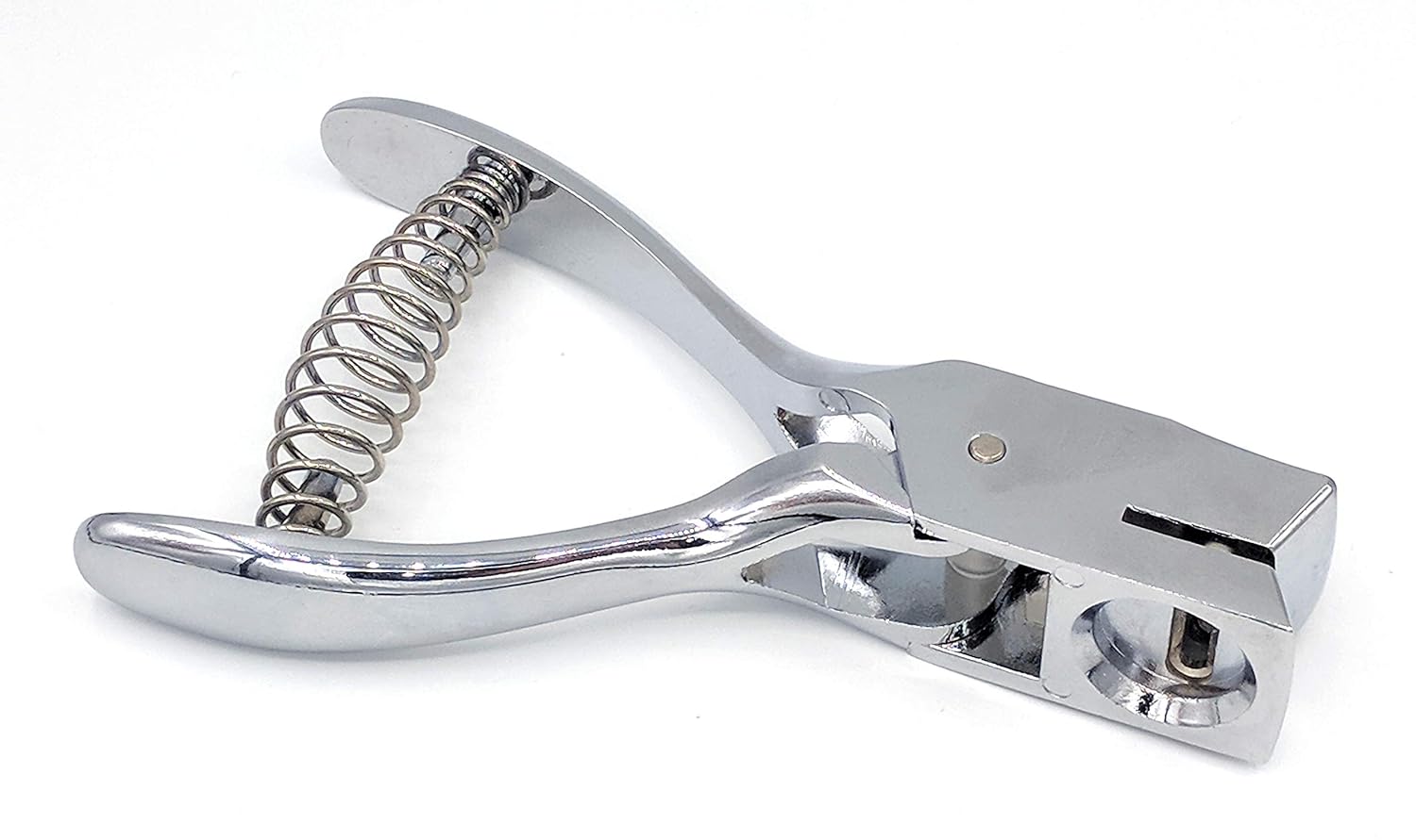 Metal Hand-held Slot Hole Punch Pliers for PVC Cards 15x3mm D3776