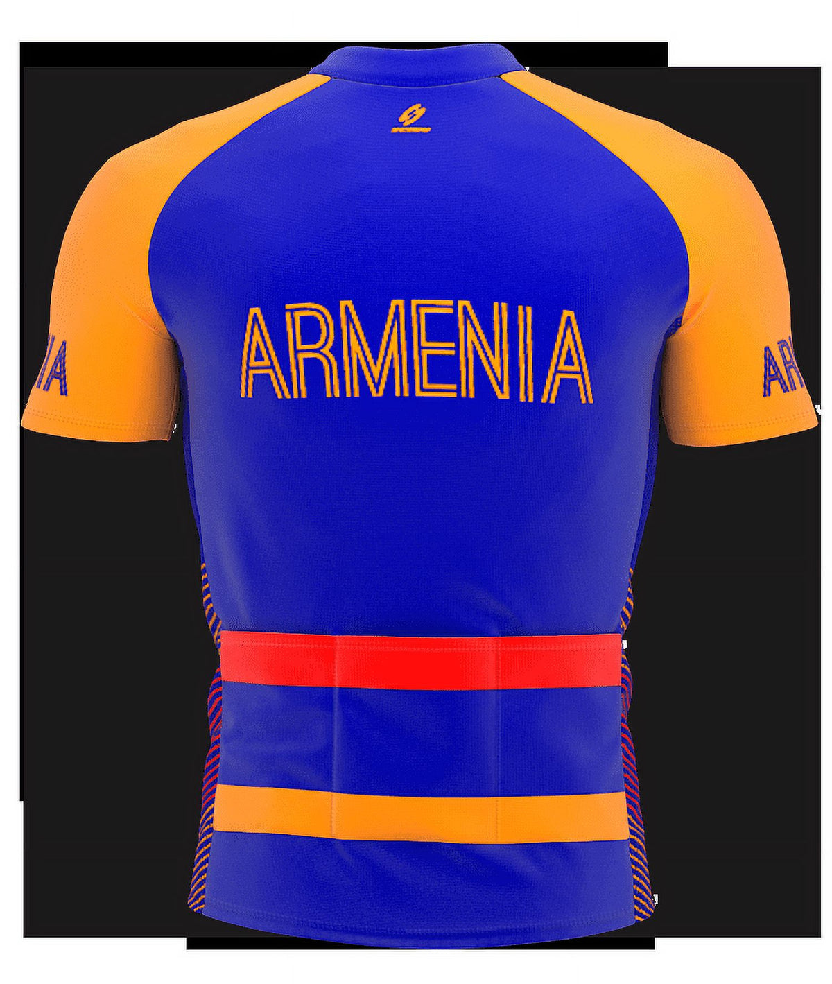 Armenia Full Zipper Bike Short Sleeve Cycling Jersey for Women - Size XS O8824