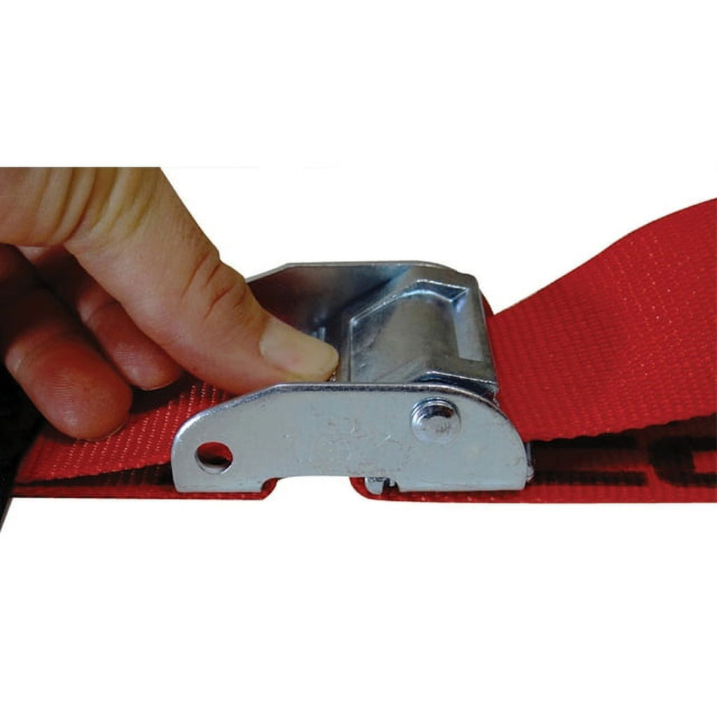 Tie Down Strap Kit, Cam Buckle, Poly, 16ft. Y57155