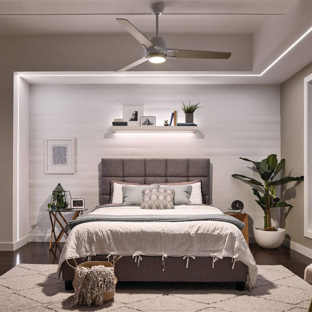 Polished Nickel 60x22 LED Ceiling Fan Y662824