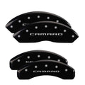 4 Caliper Covers Black Finish Silver CH Q326138