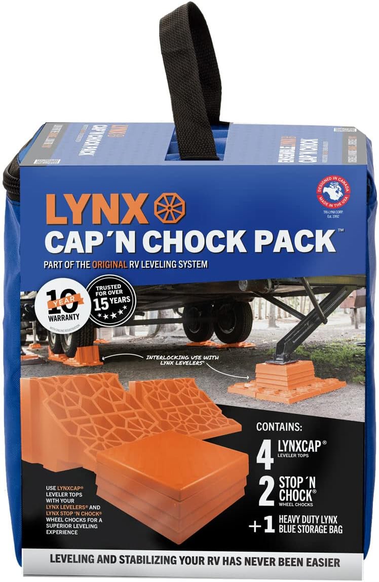 Pack of 2 Cap 'N Chock Pack G223