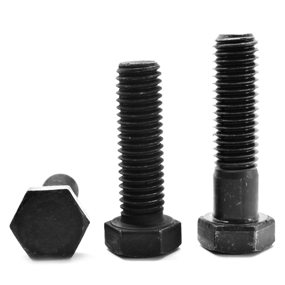 Fine Thread Grade 8 Hex Cap Screw Alloy Steel Black Oxide Y937992