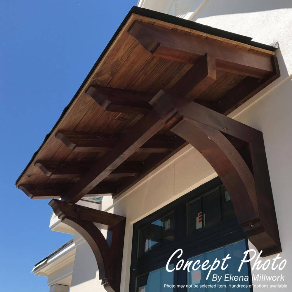 Rough Sawn Bracket, Western Red Cedar X481