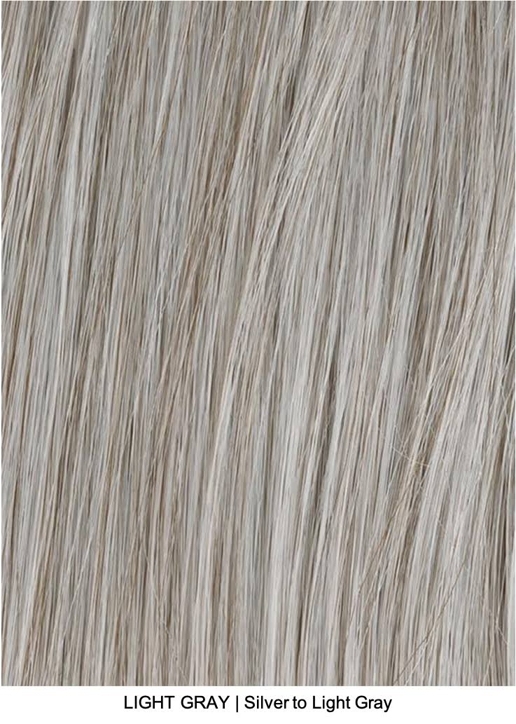 Light Gray Synthetic Wig N3149