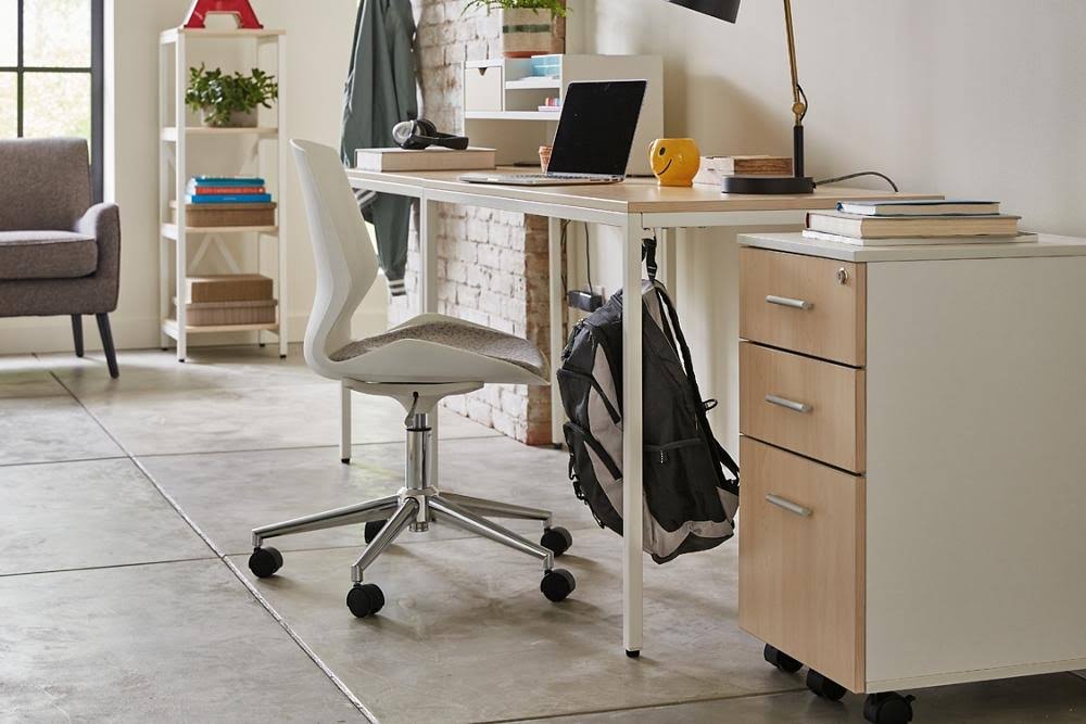 Light Maple Mobile Pedestal Box File U696