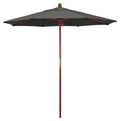 Black Wood Market Umbrella J712
