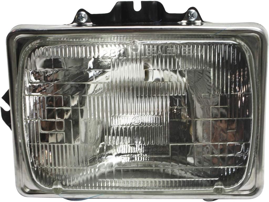 Halogen Sealed Beam Headlight Assembly Pair for Ford E-350 Econoline 1992-1998 A5795