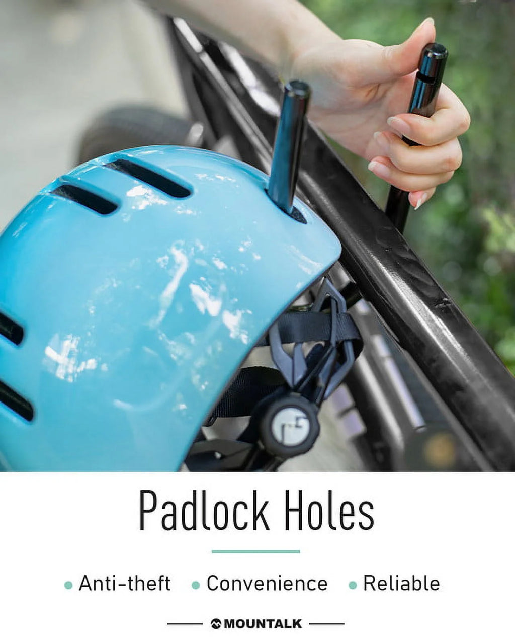 Black Bicycle Helmet with Light L549