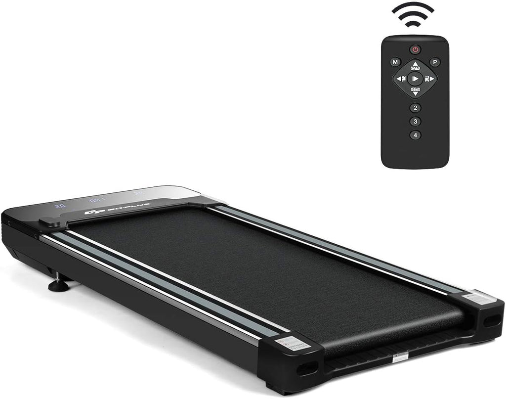 Under Desk Treadmill Walking Pad with LED Display and Wireless Remote Control J526115