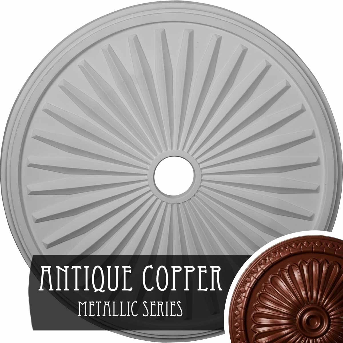 Hand-Painted Ceiling Medallion B713118