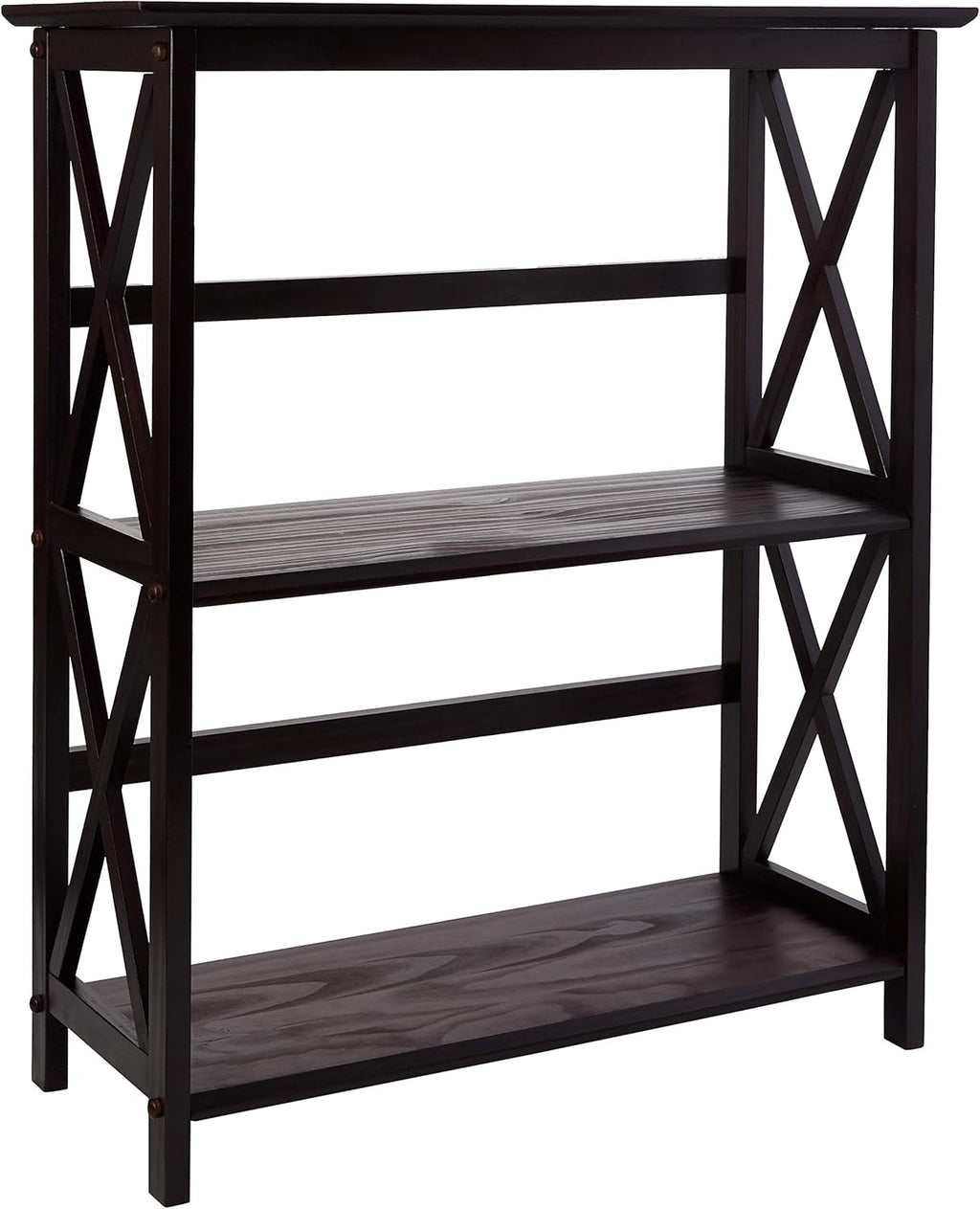 White 5-Shelf Bookcase P1356