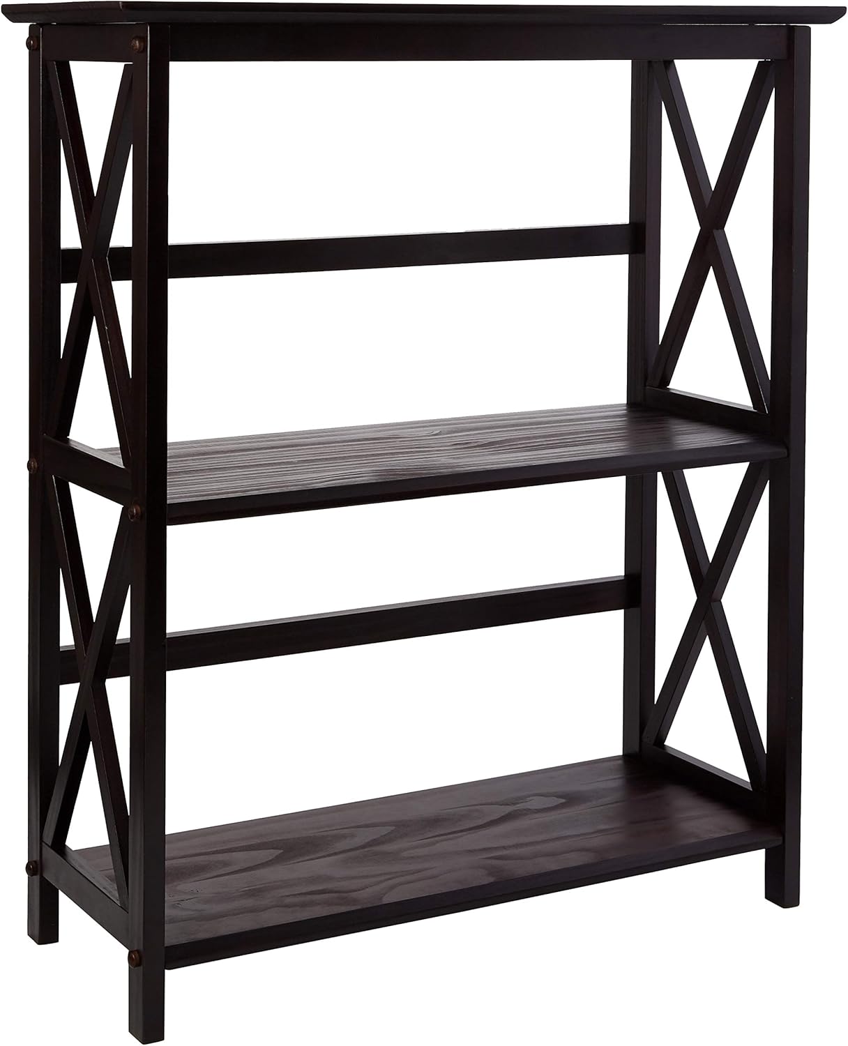 White 5-Shelf Bookcase P1356