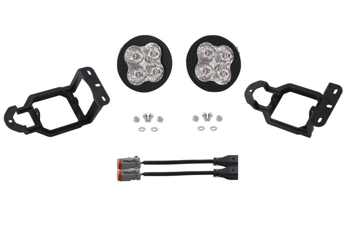 Yellow SAE LED Fog Light Kit H293008