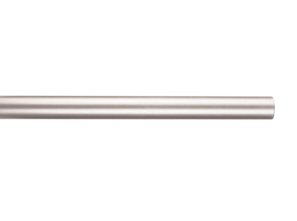 4ft Steel Round Track Satin Nickel K734