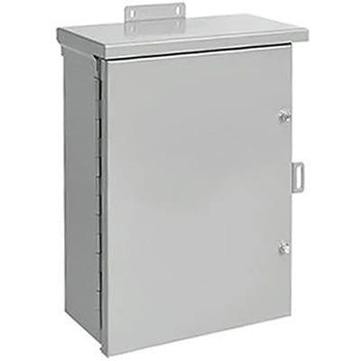 Hinged Cover, Medium, Type 3R, Galvanized/Paint G125