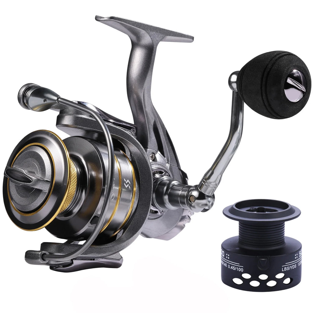 13+1 Ball Bearings Metal Body Spinning Fishing Reel E9624
