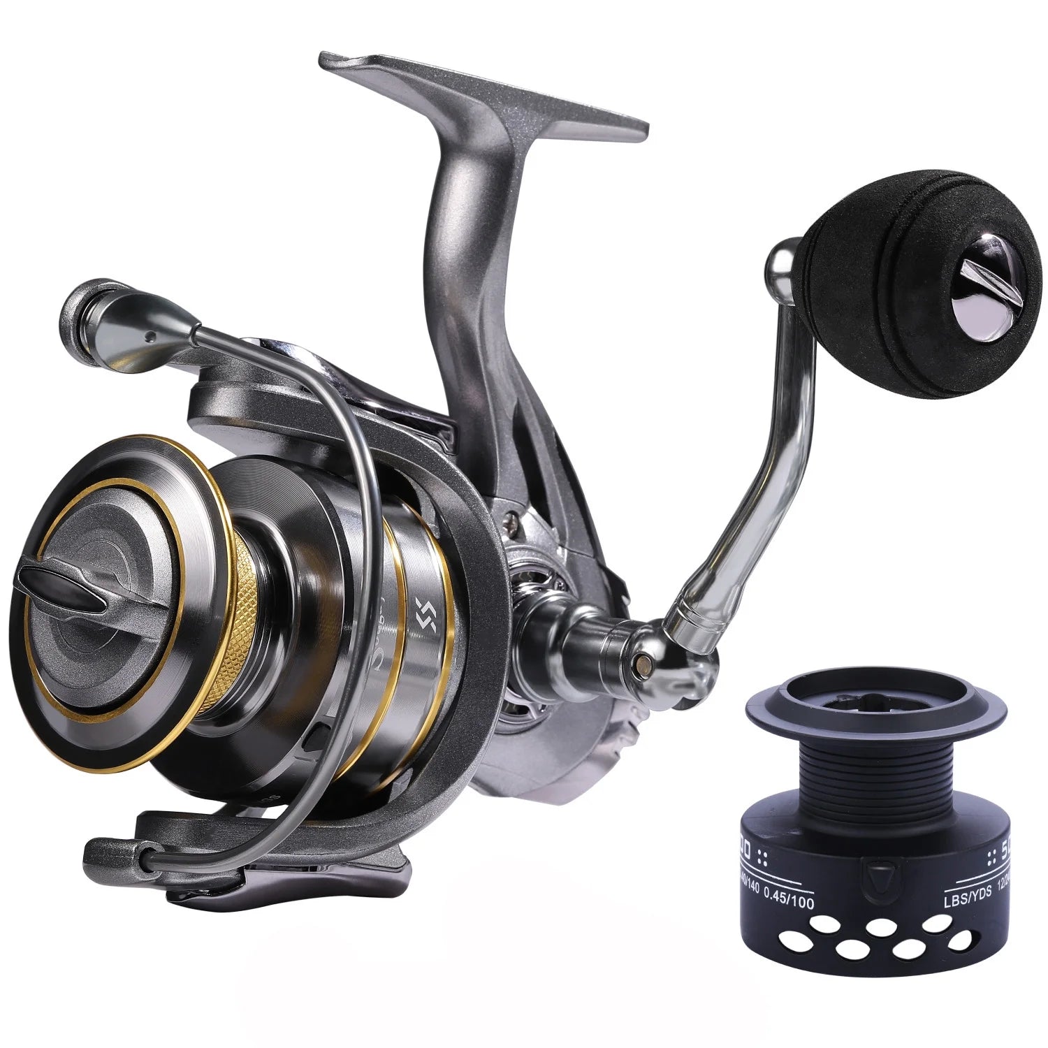 13+1 Ball Bearings Metal Body Spinning Fishing Reel E9624