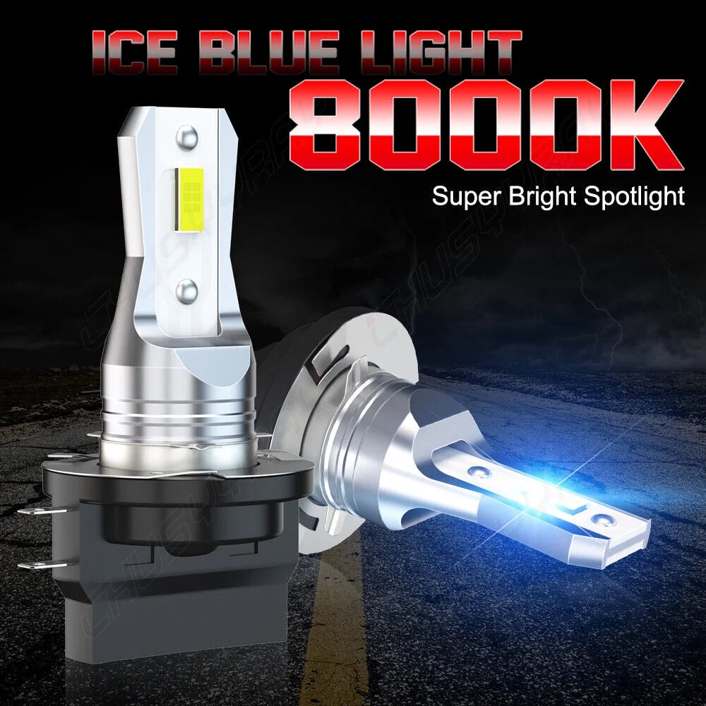 2x H11B LED Headlight Bulbs Kit Low Beam 8000K Ice Blue J7071