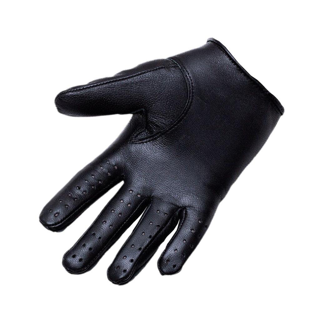 Men's Full Finger Motorcycle Gloves Sheep Skin Leather J50232