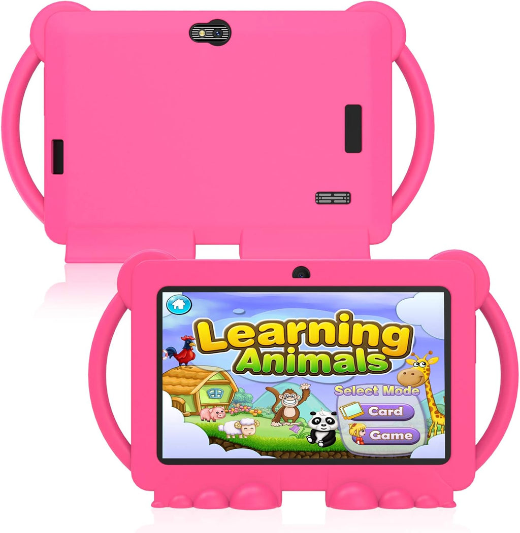 7 inch Kids Tablet with Parental Control, 16 GB, Pink, Pack of 2 Z889