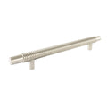 Stacked Cabinet Pull Satin Nickel 12 in E7476