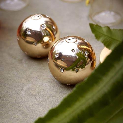 Platinum Salt & Pepper Shakers A926146