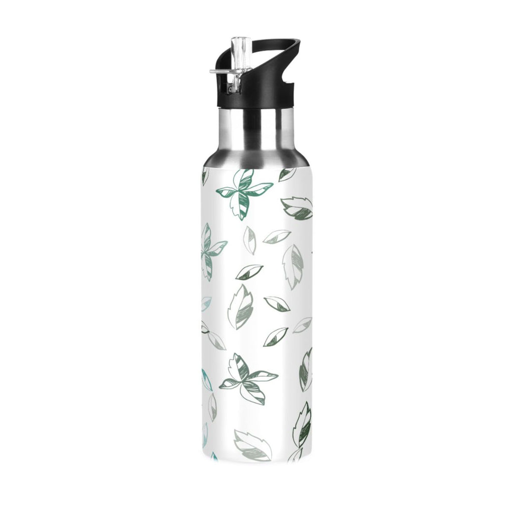 Stainless Steel Insulated Water Bottle with Straw Lid T99642